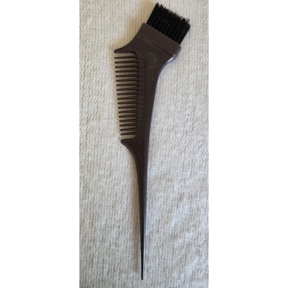 Lot of 9 Hairdressing Combs & Styling Tools – Rat Tail, Tint Brushes, Wide/Fine